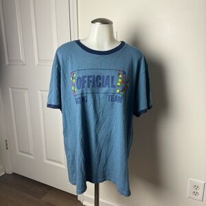 Imogene and Willie Blue Racing Tee XL